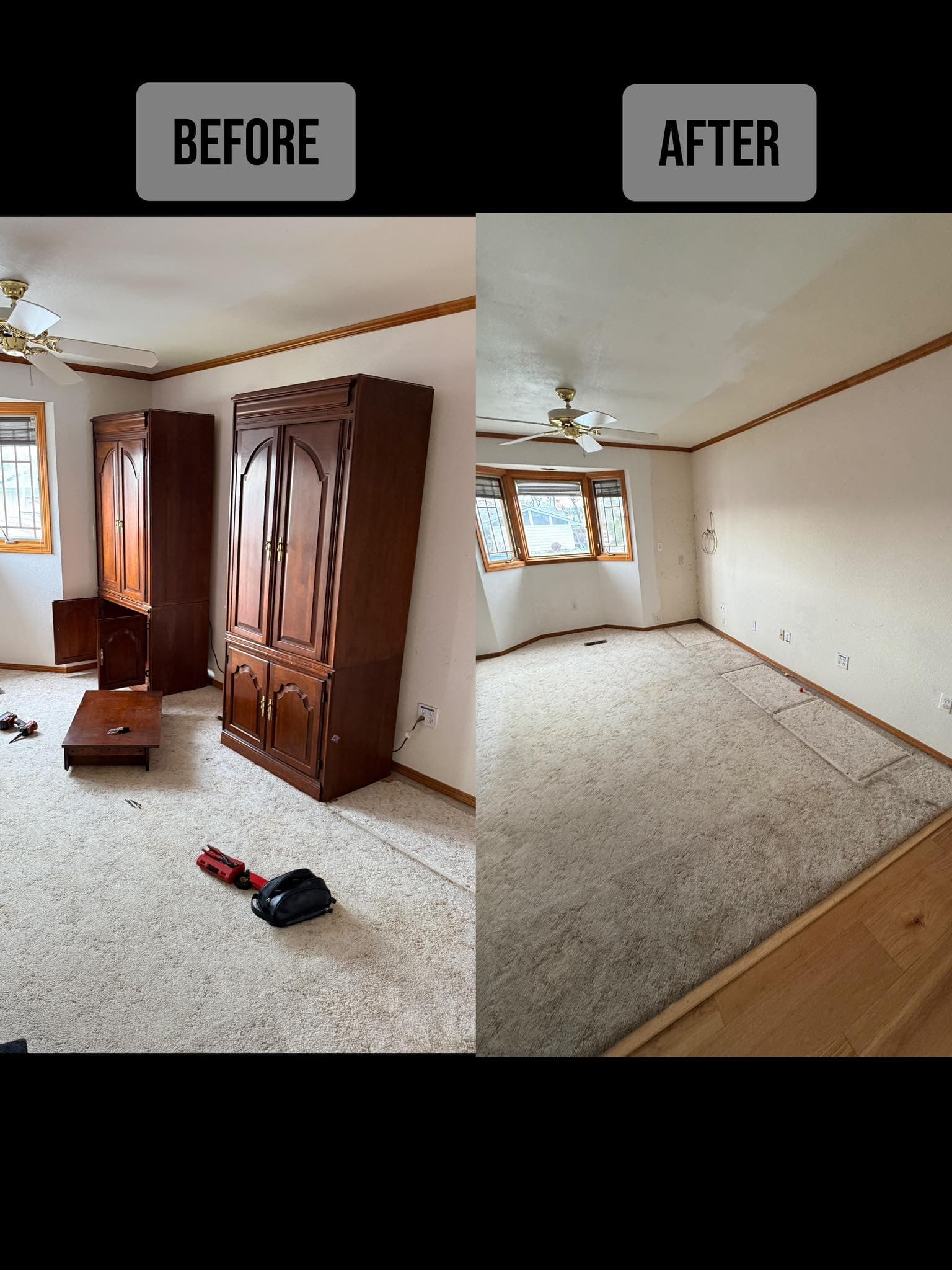 Indoor Cleanout
