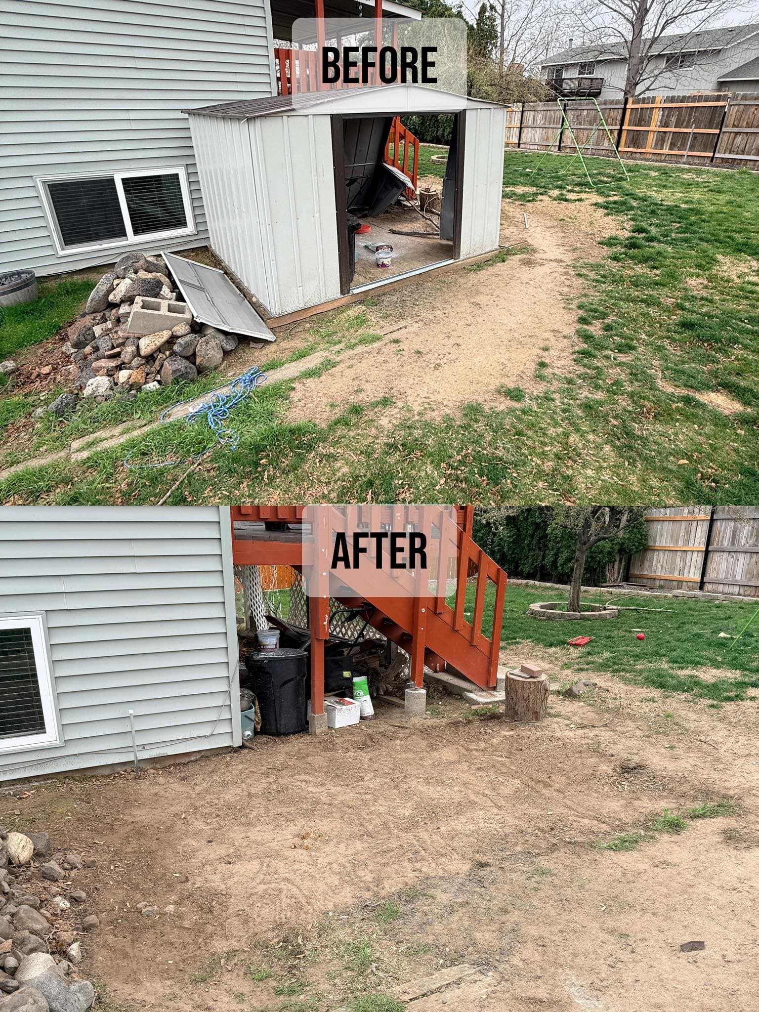 Shed & Yard Cleanup