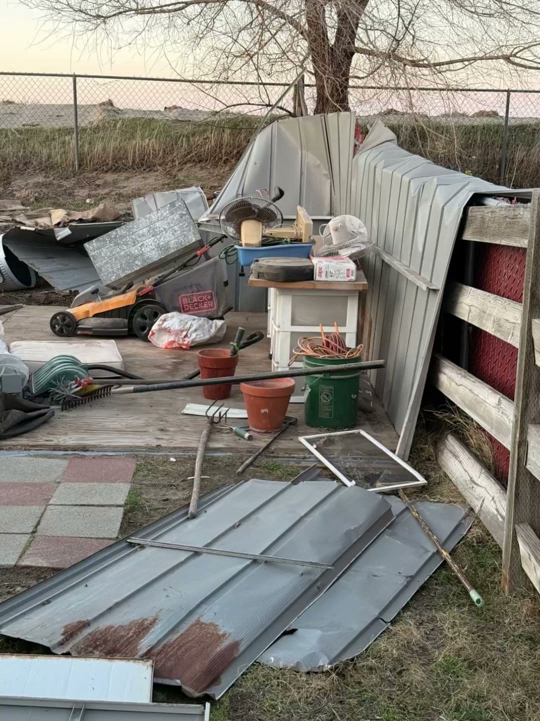 Shed & Light Demolition job 1 in Tri-Cities WA
